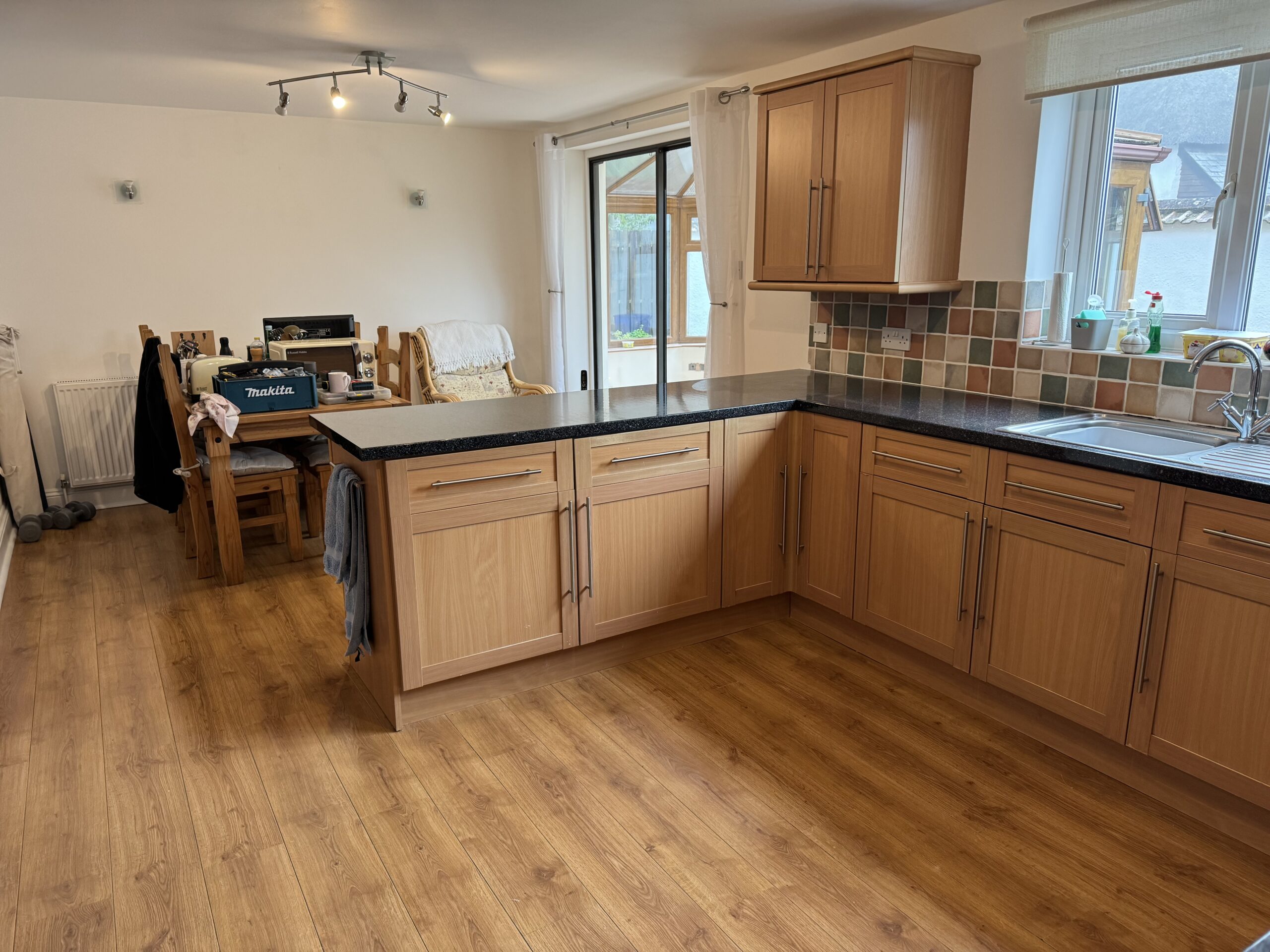 interior kitchen before